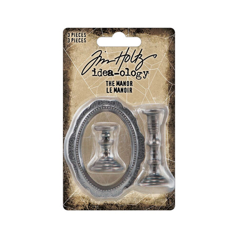 Tim Holtz idea-Ology Christmas 2020 Tiny Bells and Countdown Brads, Bundle  of 2 Packages