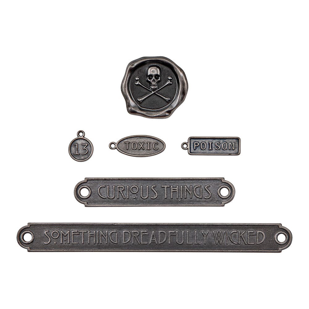 Tim Holtz Idea-ology Word Plaques + Tags Halloween Tim Holtz Other 