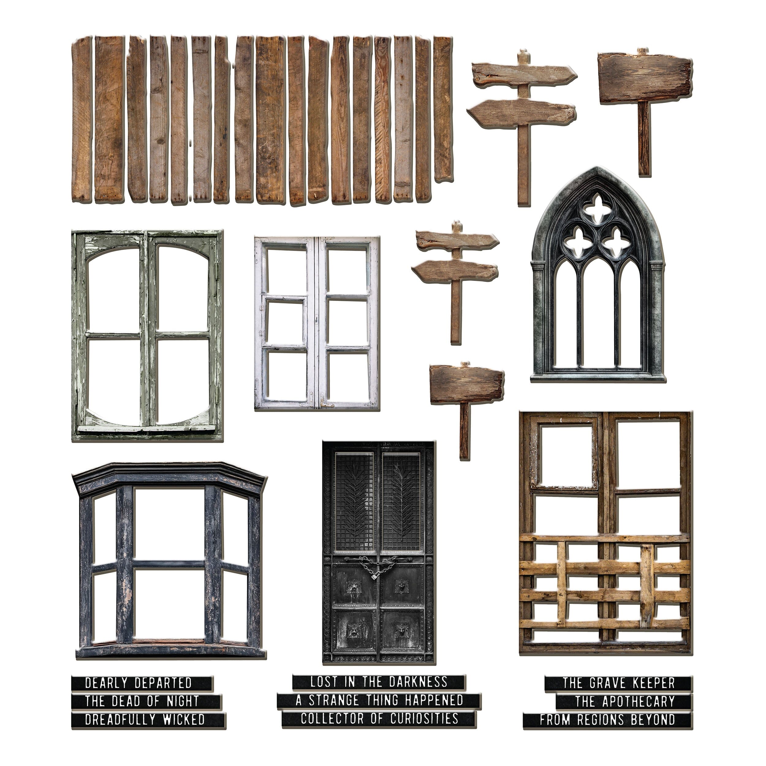 Tim Holtz Idea-ology Baseboards Halloween Tim Holtz Other 