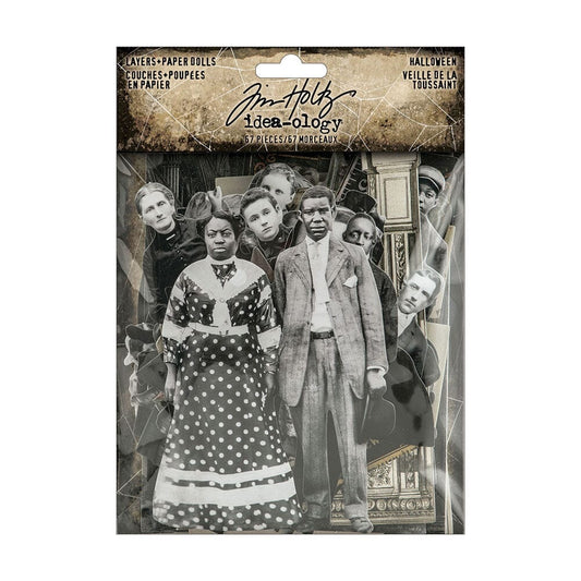 Tim Holtz Idea-ology Layers + Paper Dolls Halloween Tim Holtz Other 
