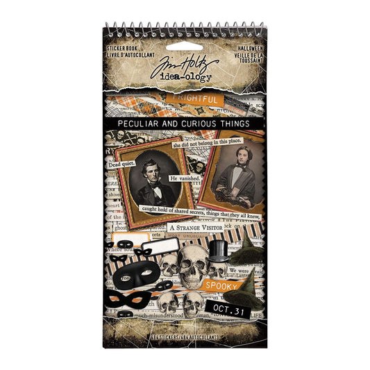 Tim Holtz Idea-ology Sticker Book Halloween Tim Holtz Other 