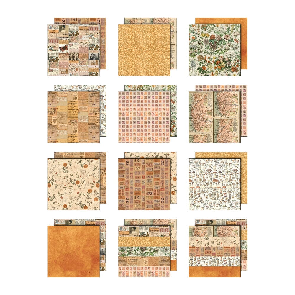 Tim Holtz® Idea-ology Palette Collection - Orange 12x12 Idea-ology Tim Holtz Other 