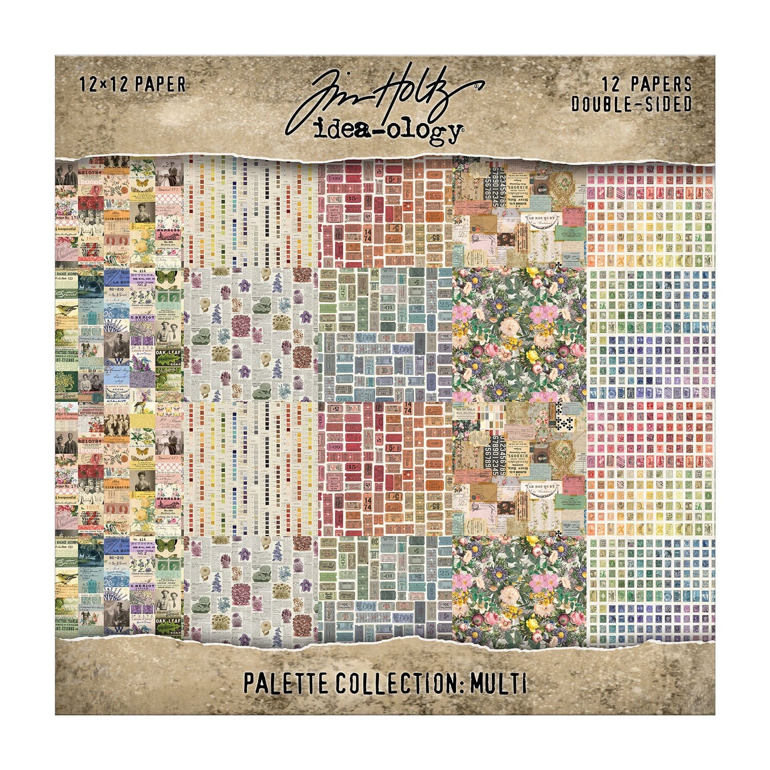 Tim Holtz® Idea-ology Palette Collection - Multi 12x12 Idea-ology Tim Holtz Other 