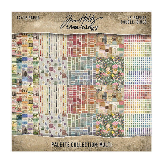 Tim Holtz® Idea-ology Palette Collection - Multi 12x12 Idea-ology Tim Holtz Other 