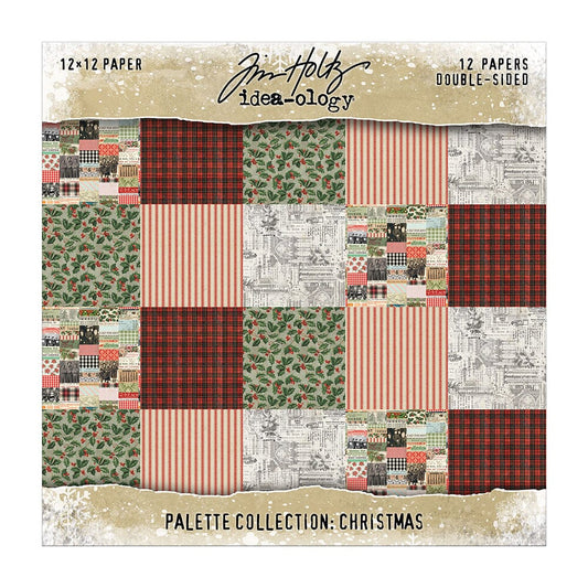Tim Holtz Idea-ology Palette Collection Christmas 12 x 12 Tim Holtz Other 
