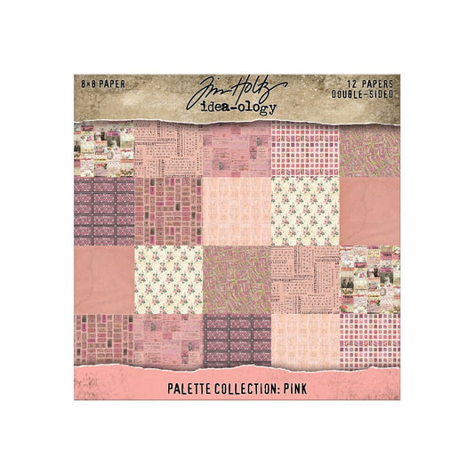 Tim Holtz® Idea-ology Palette Collection - Pink 8x8 Idea-ology Tim Holtz Other 