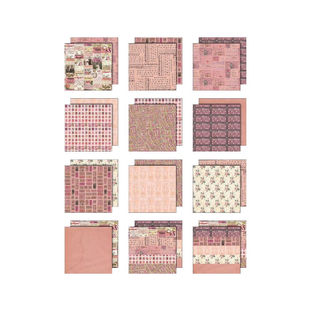Tim Holtz® Idea-ology Palette Collection - Pink 8x8 Idea-ology Tim Holtz Other 