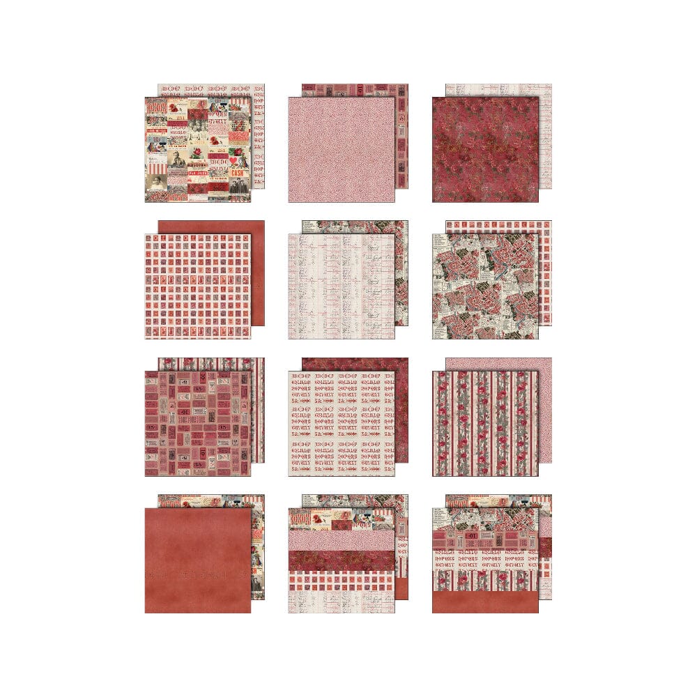 Tim Holtz® Idea-ology Palette Collection - Red 8x8 Idea-ology Tim Holtz Other 