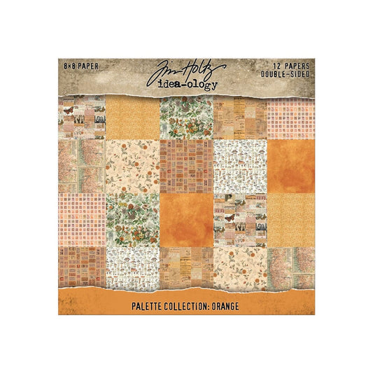 Tim Holtz® Idea-ology Palette Collection - Orange 8x8 Idea-ology Tim Holtz Other 