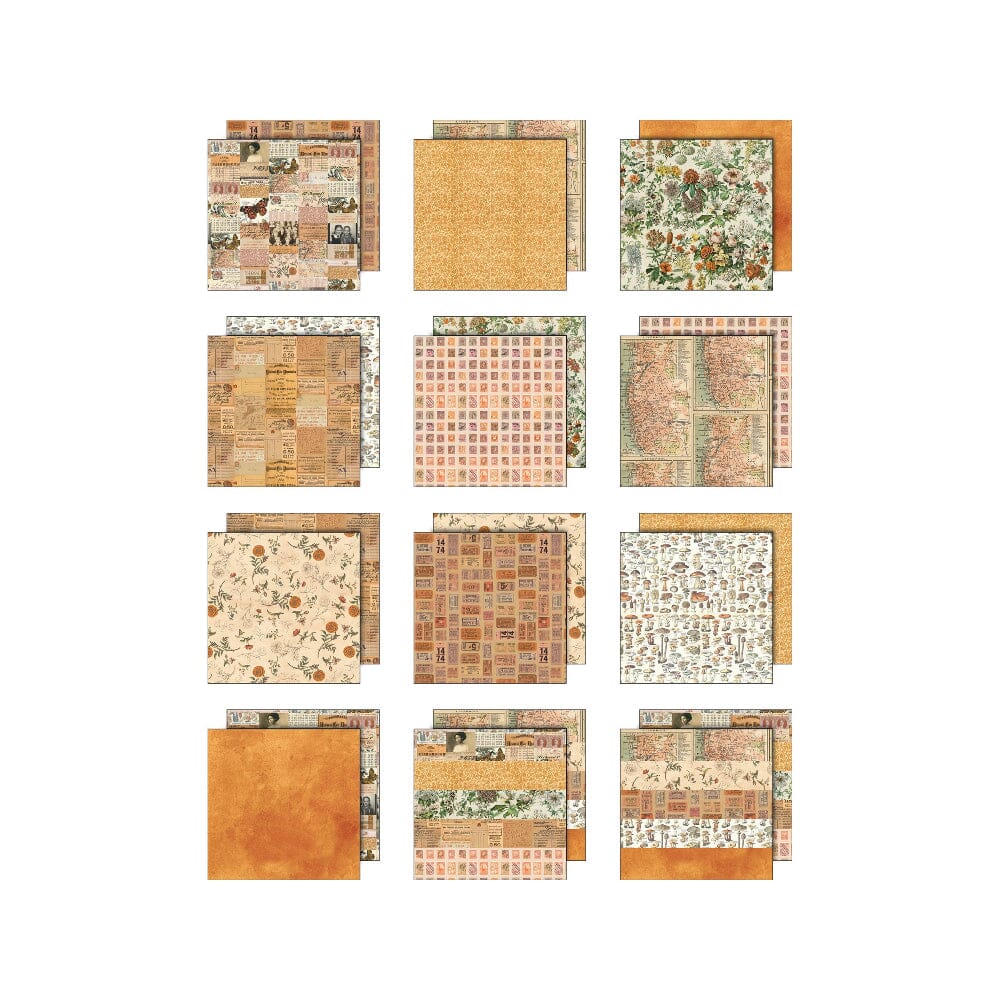 Tim Holtz® Idea-ology Palette Collection - Orange 8x8 Idea-ology Tim Holtz Other 
