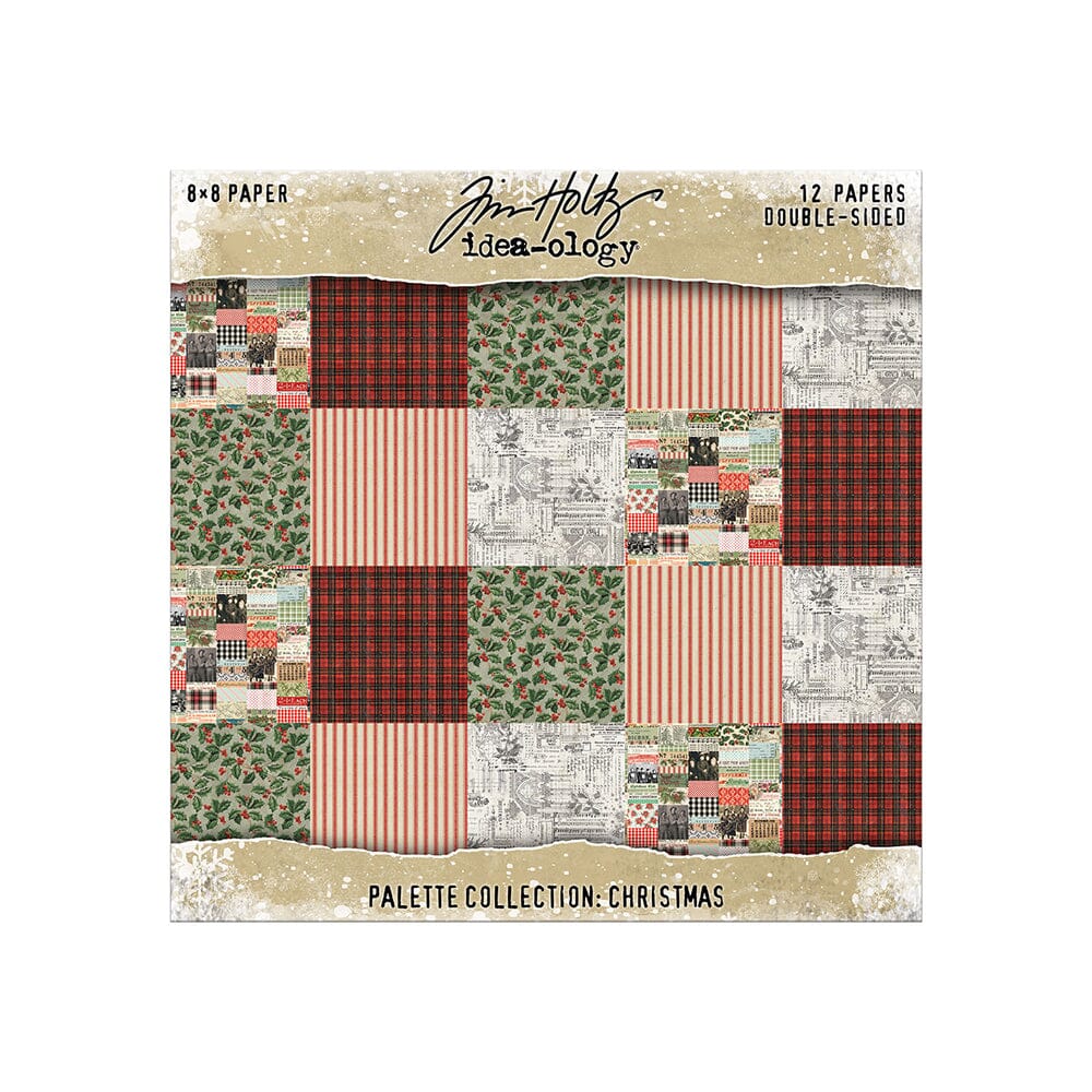 Tim Holtz Idea-ology Palette Collection Christmas 8 x 8 Tim Holtz Other 