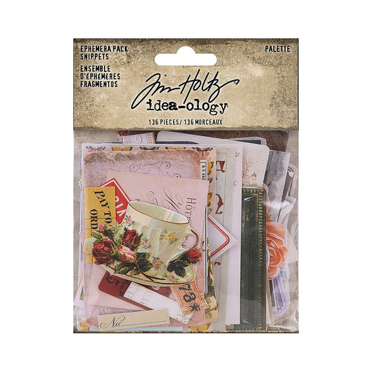 Tim Holtz Idea-ology Ephemera Pack Snippets Surfaces Tim Holtz Other 