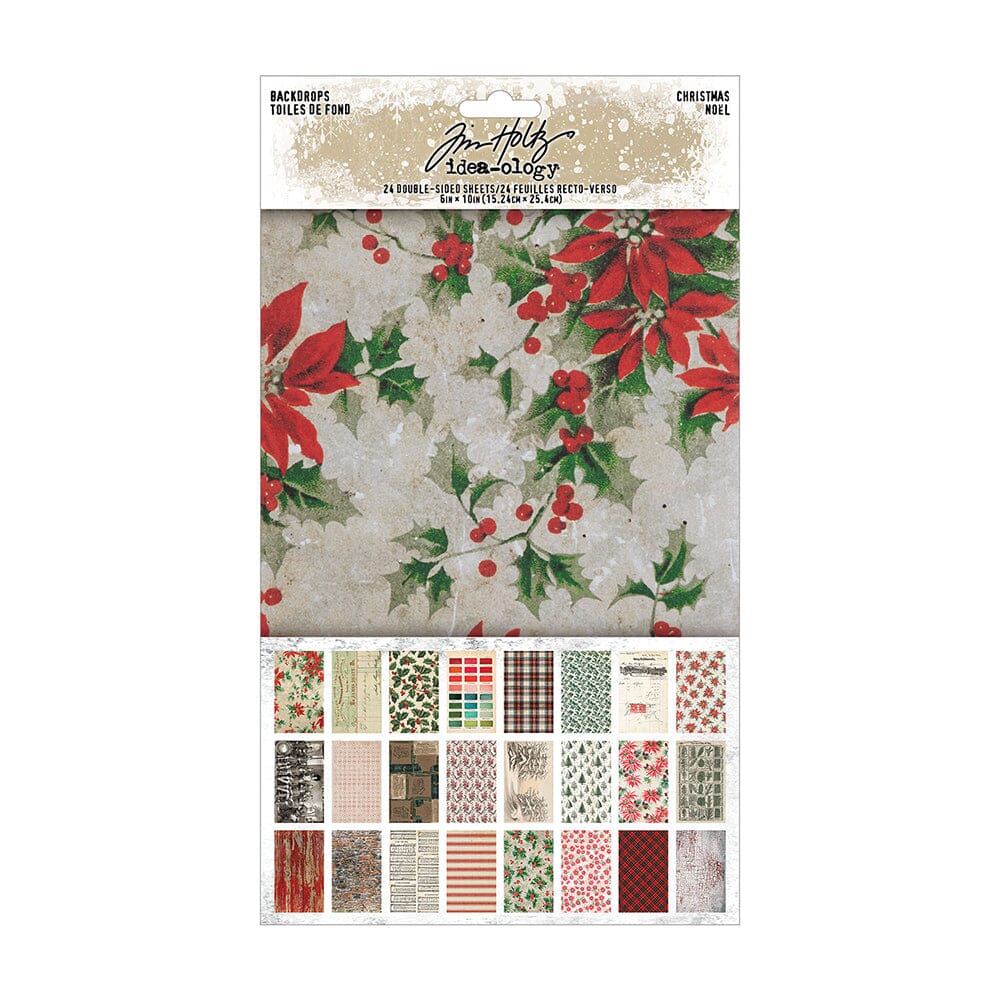 Tim Holtz Idea-ology Backdrops Tim Holtz Other 