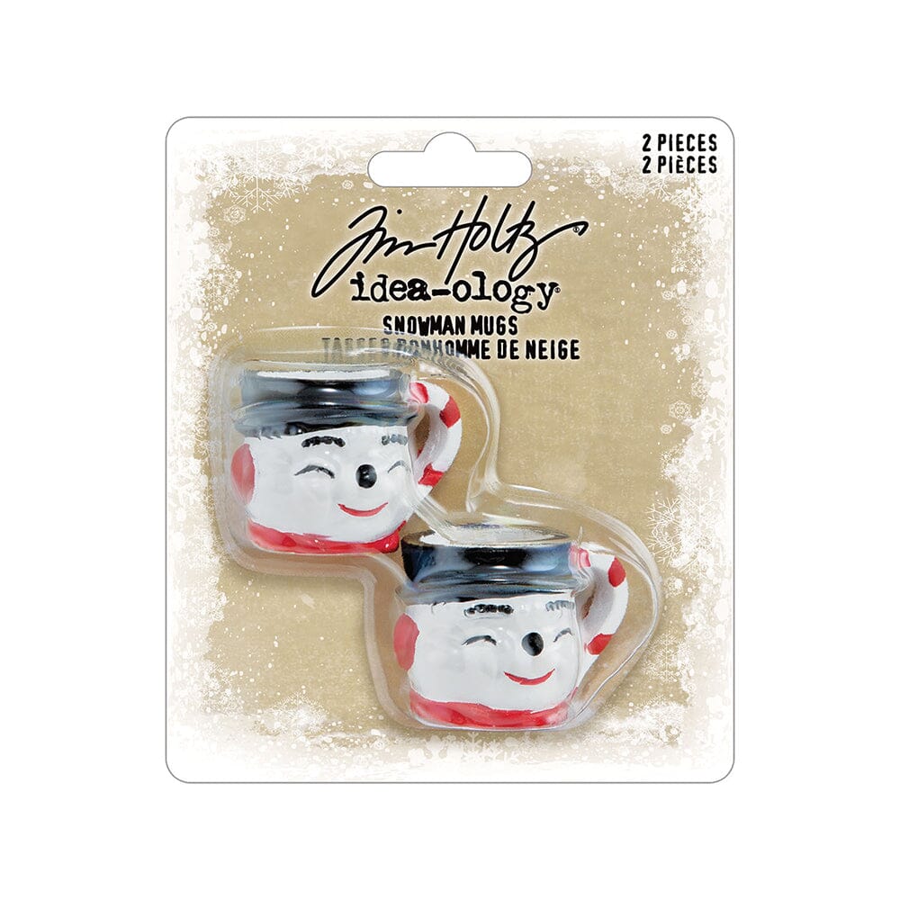 Tim Holtz Idea-ology Snowman Mugs Tim Holtz Other 