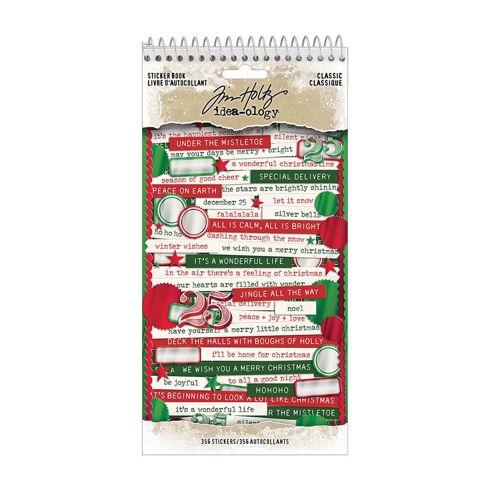 Tim Holtz Idea-ology Sticker Book Classic Tim Holtz Other 