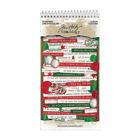Tim Holtz Idea-ology Sticker Book Classic Tim Holtz Other 