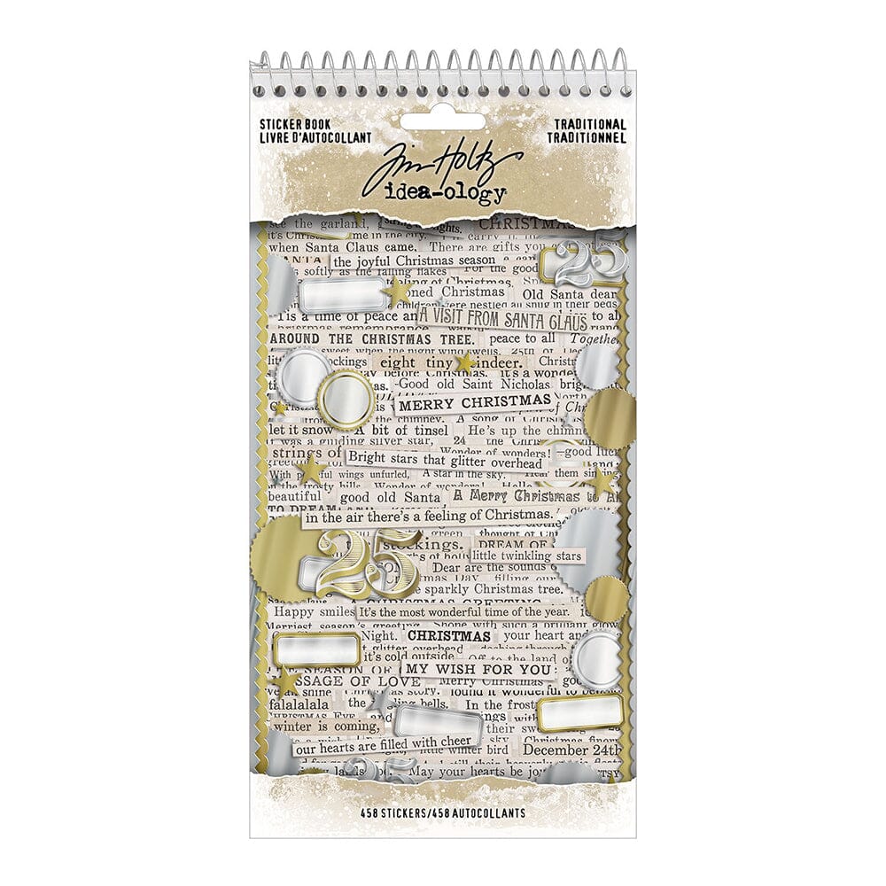 Tim Holtz Idea-ology Sticker Book Traditional Tim Holtz Other 