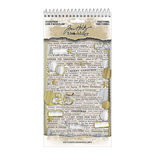 Tim Holtz Idea-ology Sticker Book Traditional Tim Holtz Other 