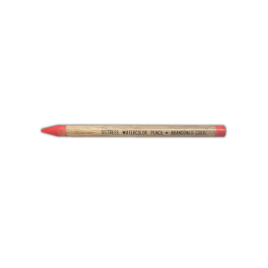 Tim Holtz Distress® Watercolor Pencil Abandoned Coral Writing & Coloring Distress 