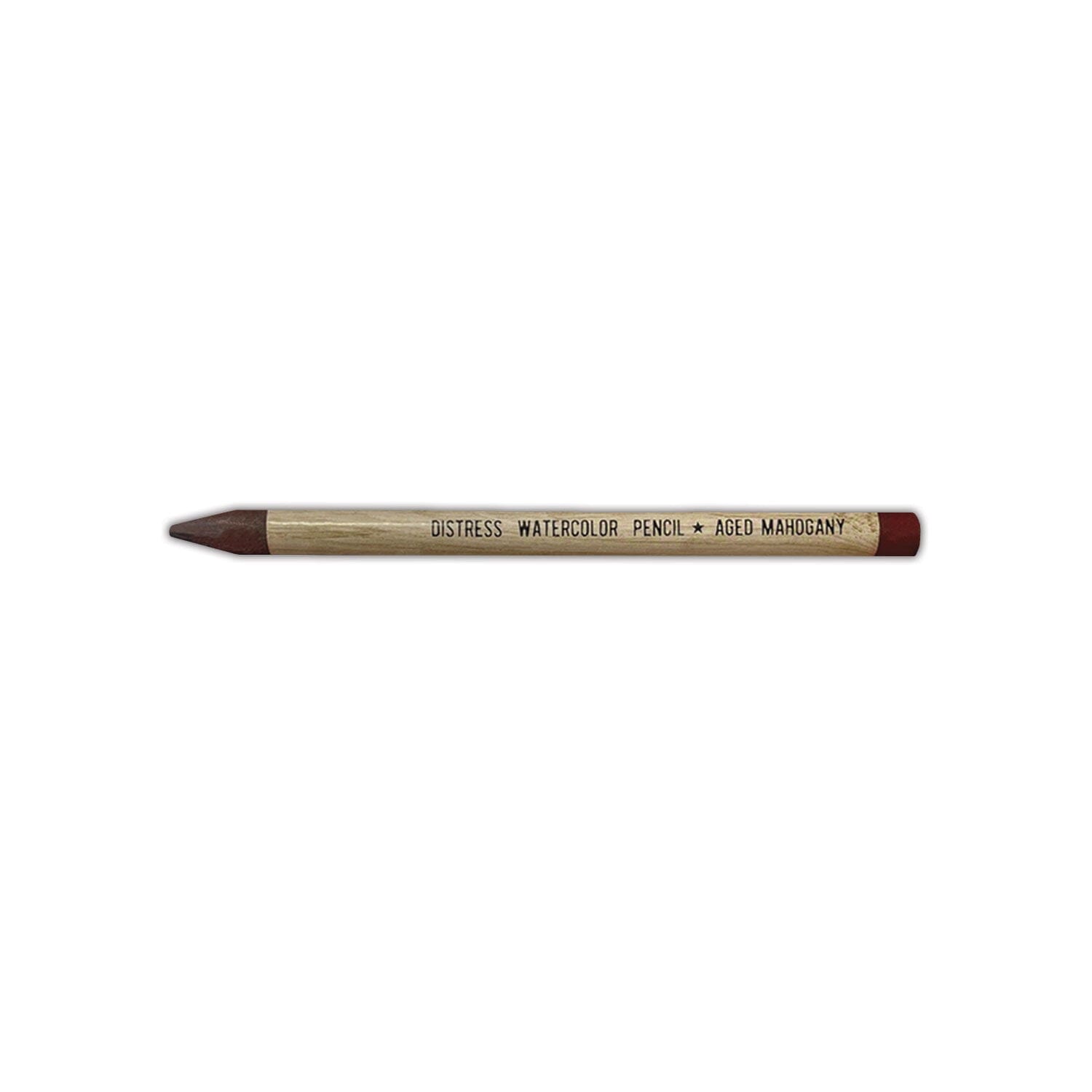 Tim Holtz Distress® Watercolor Pencil Aged Mahogany Writing & Coloring Distress 