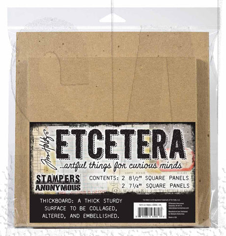 Tim Holtz Stampers Anonymous Etcetera - Panels Square Stampers Anonymous Tim Holtz Other 