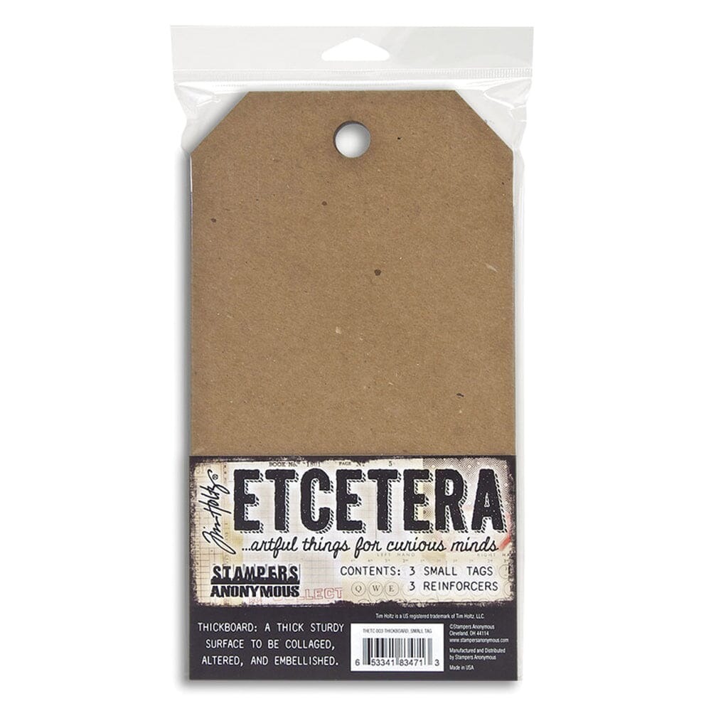 Tim Holtz Stampers Anonymous Etcetera - Small Tag Stampers Anonymous Tim Holtz Other 