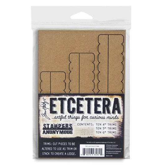 Tim Holtz Stampers Anonymous Etcetera - Scallop Trims Stampers Anonymous Tim Holtz Other 