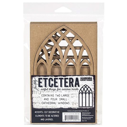 Tim Holtz Stampers Anonymous Etcetera - Cathedral Windows Stampers Anonymous Tim Holtz Other 
