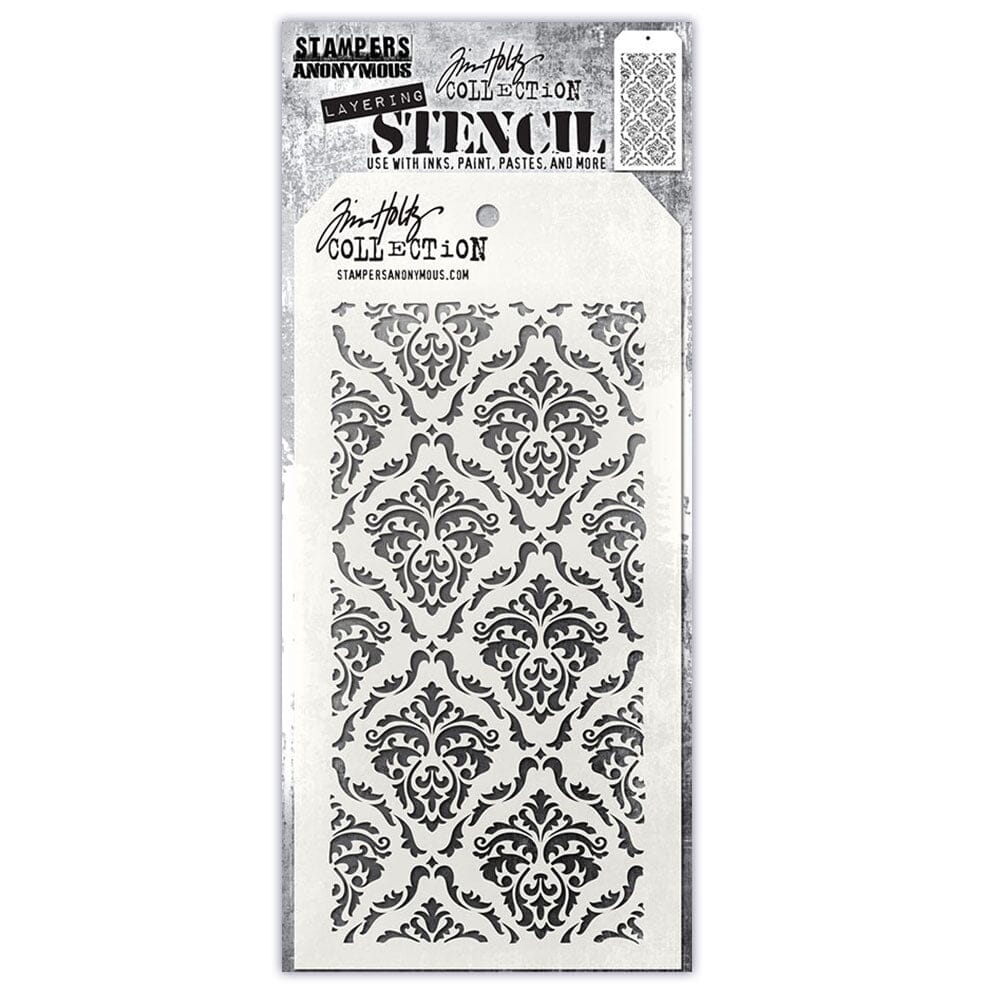 Tim Holtz® Stampers Anonymous - Layering Stencils - Gothic Stencil Tim Holtz Other 