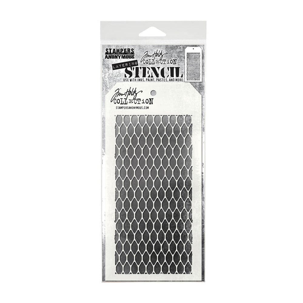 Tim Holtz Stampers Anonymous Layering Stencil Mesh Tim Holtz Other 