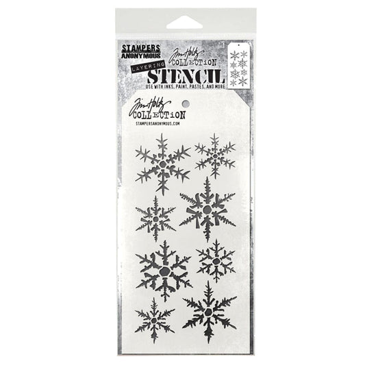 Tim Holtz® Stampers Anonymous - Layering Stencils - Snowflakes Stencil Tim Holtz Other 