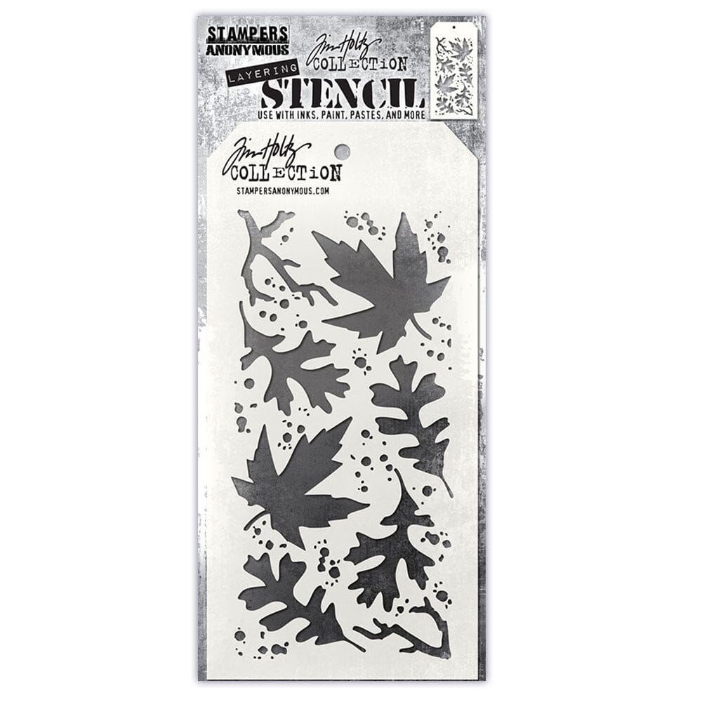 Tim Holtz® Stampers Anonymous - Layering Stencils - Autumn Stencil Tim Holtz Other 