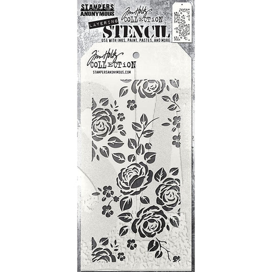 Tim Holtz® Stampers Anonymous - Layering Stencils - Roses Stencil Tim Holtz Other 