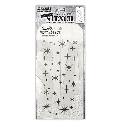 Tim Holtz Stampers Anonymous Layering Stencil Twinkle Tim Holtz Other 