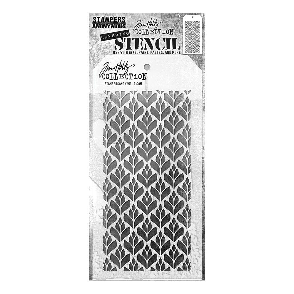 Tim Holtz Stampers Anonymous Layering Stencil Deco Floral Tim Holtz Other 