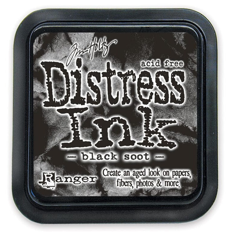 Tim Holtz Distress® Ink Pad Black Soot Ink Pad Distress 