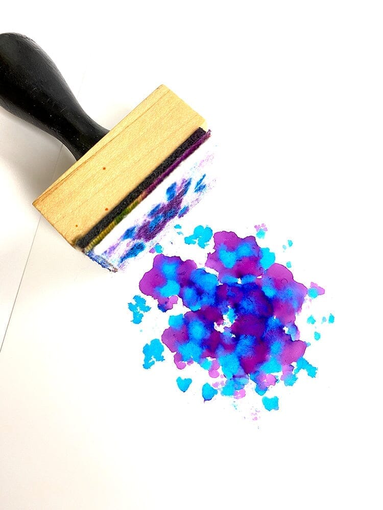 Toolers Ink Alcohol Ink Resist Spray Technique