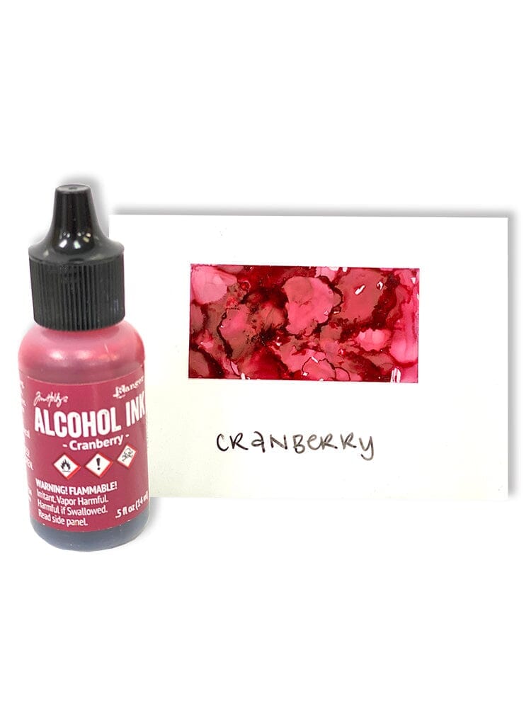 Tim Holtz® Alcohol Ink Cranberry, 0.5oz Ink Alcohol Ink 