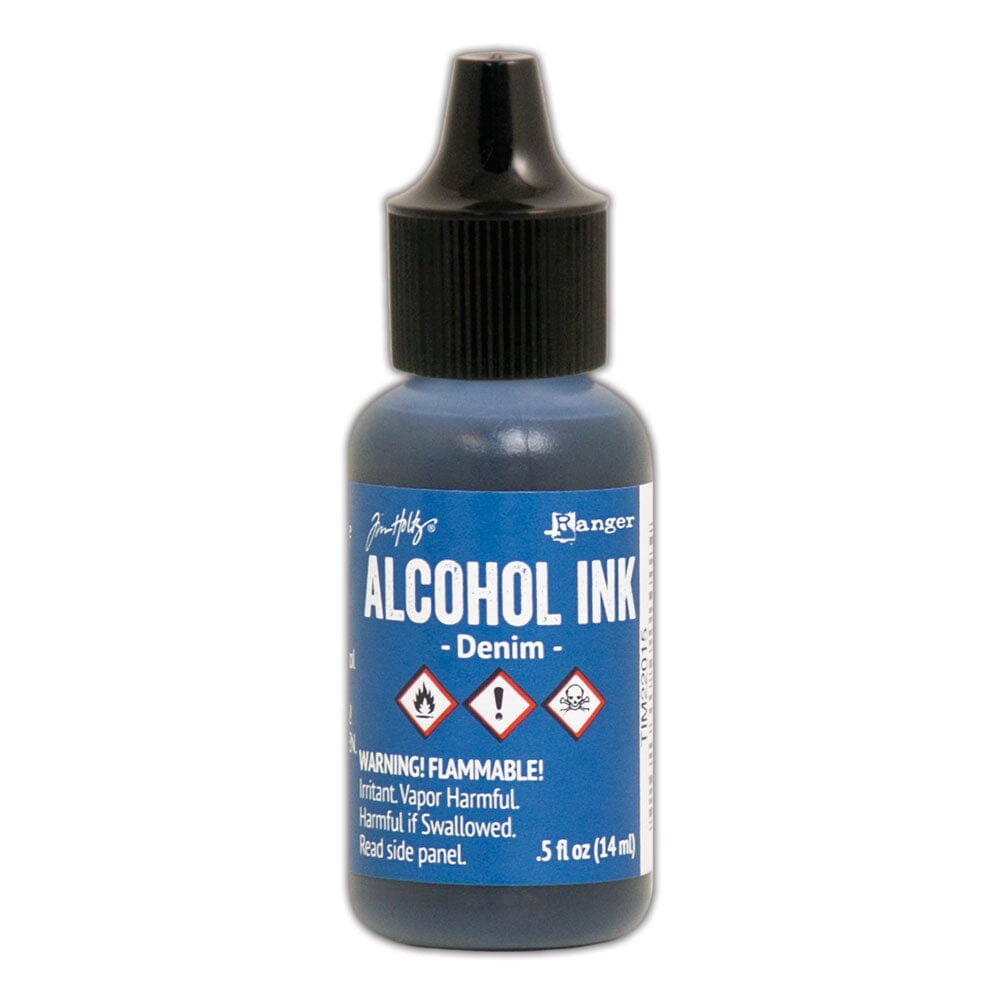 Tim Holtz® Alcohol Ink Denim, 0.5oz Ink Alcohol Ink 