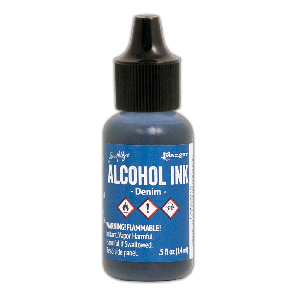 Tim Holtz® Alcohol Ink Denim, 0.5oz Ink Alcohol Ink 