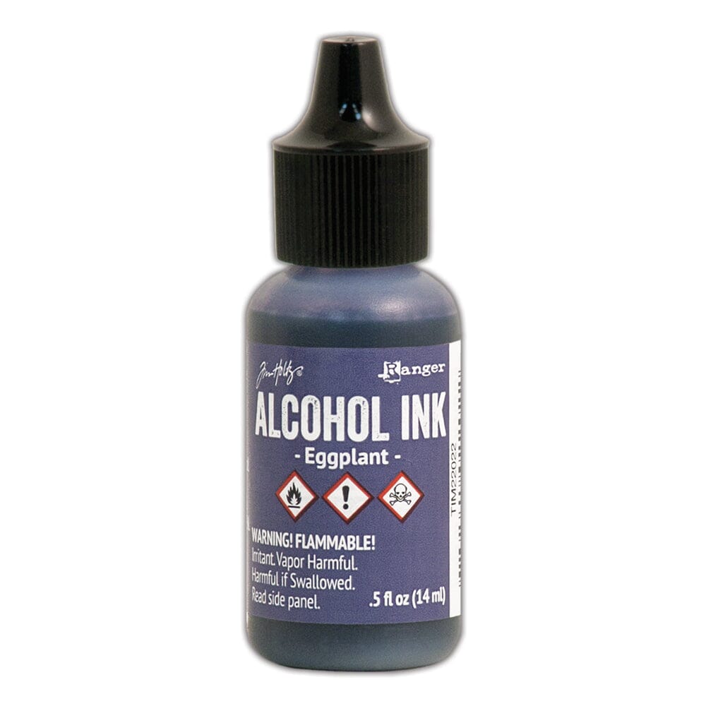 Tim Holtz® Alcohol Ink Eggplant, 0.5oz Ink Alcohol Ink 