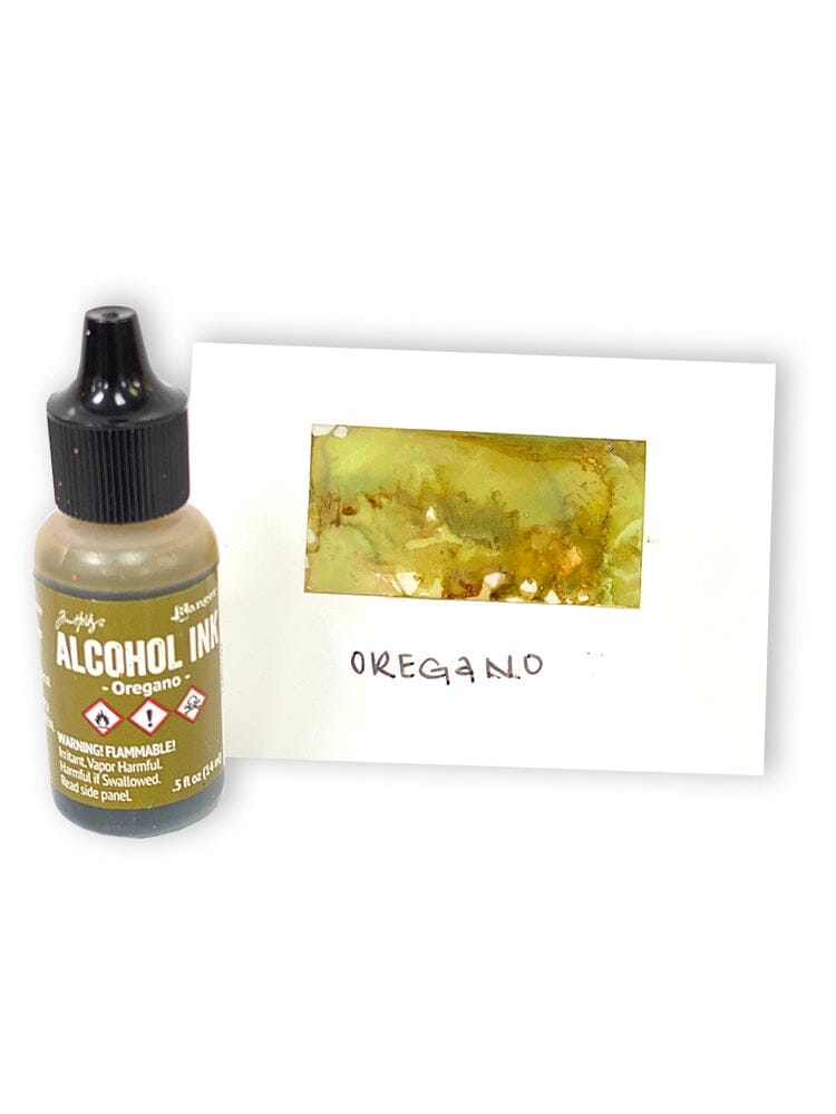 Tim Holtz® Alcohol Ink Oregano, 0.5oz Ink Alcohol Ink 