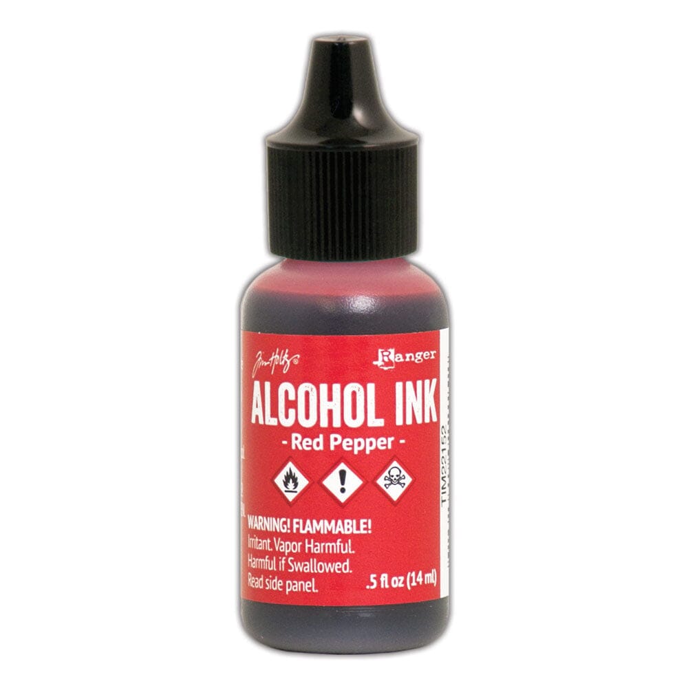 Tim Holtz® Alcohol Ink Red Pepper, 0.5oz Ink Alcohol Ink 