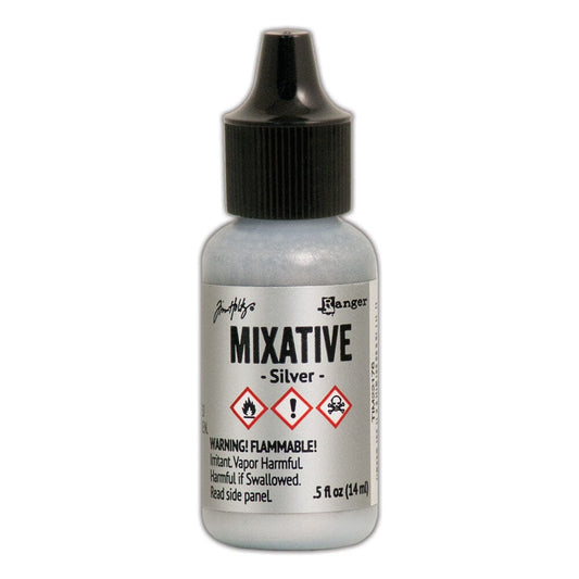 Tim Holtz® Mixatives™ Silver, 0.5oz Ink Alcohol Ink 