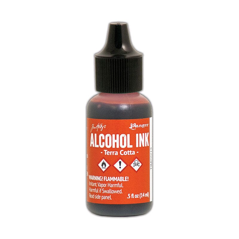 Tim Holtz® Alcohol Ink Terra Cotta, 0.5oz Ink Alcohol Ink 