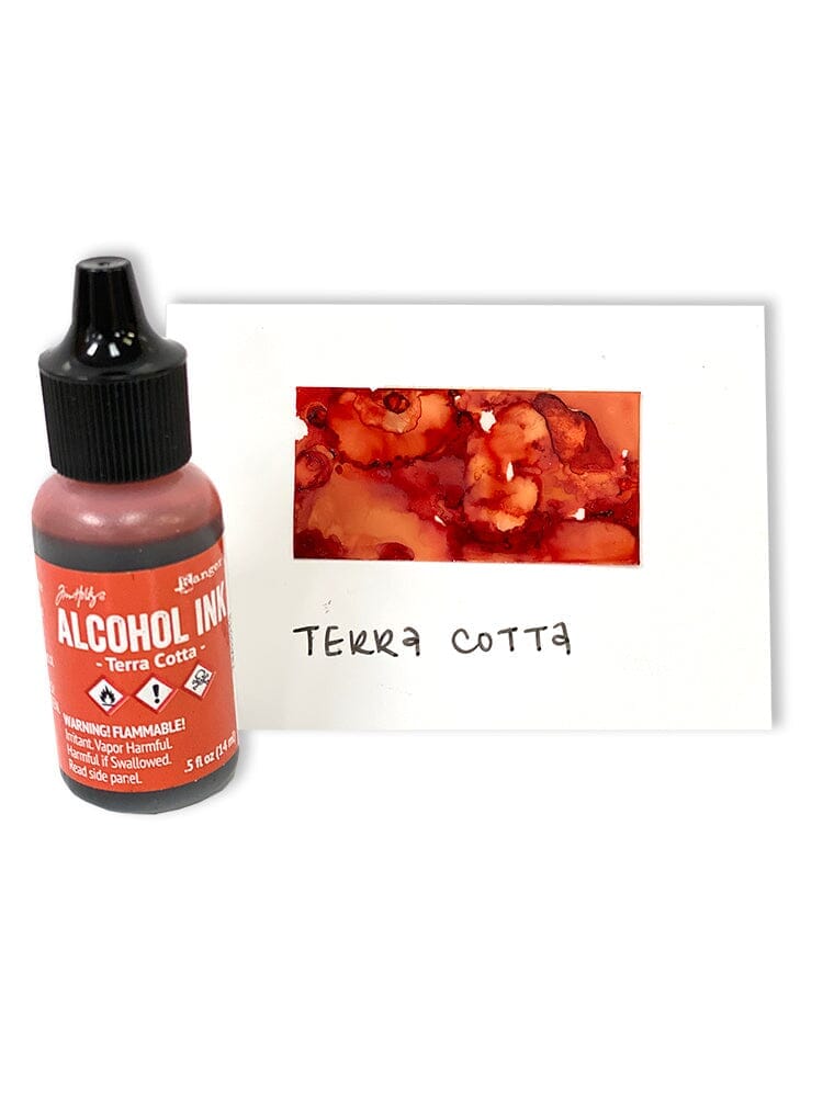 Tim Holtz® Alcohol Ink Terra Cotta, 0.5oz Ink Alcohol Ink 
