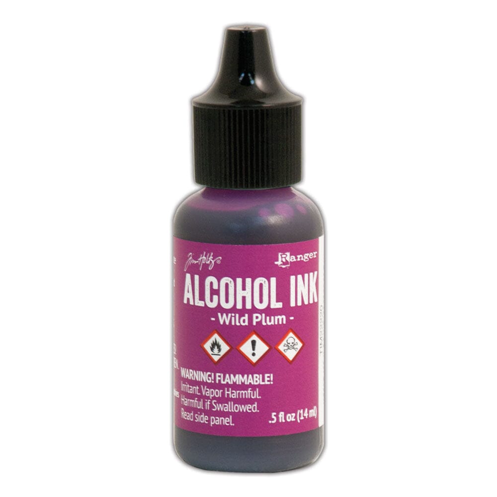 Tim Holtz Alcohol Ink Wild Plum 0.5oz Ink Alcohol Ink 