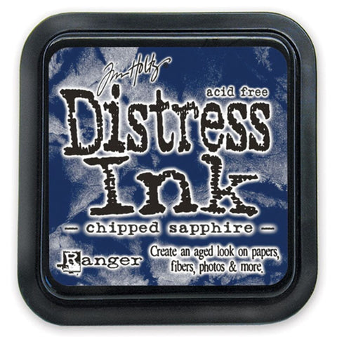 Tim Holtz Distress® Ink Pad Chipped Sapphire Ink Pad Distress 