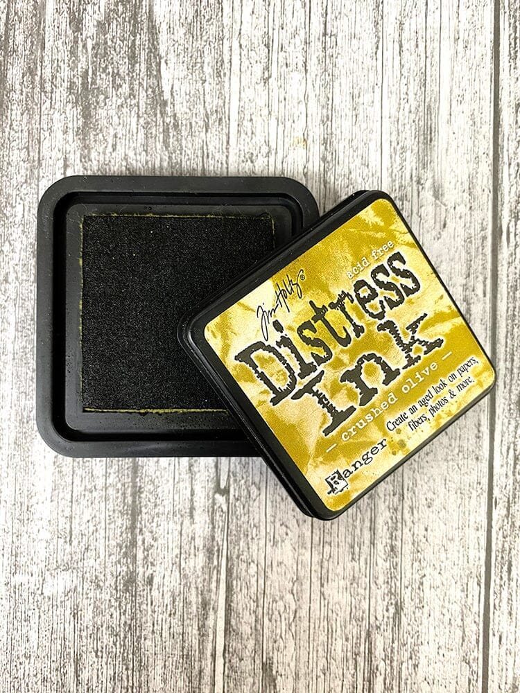 Tim Holtz Distress® Ink Pad Crushed Olive Ink Pad Distress 