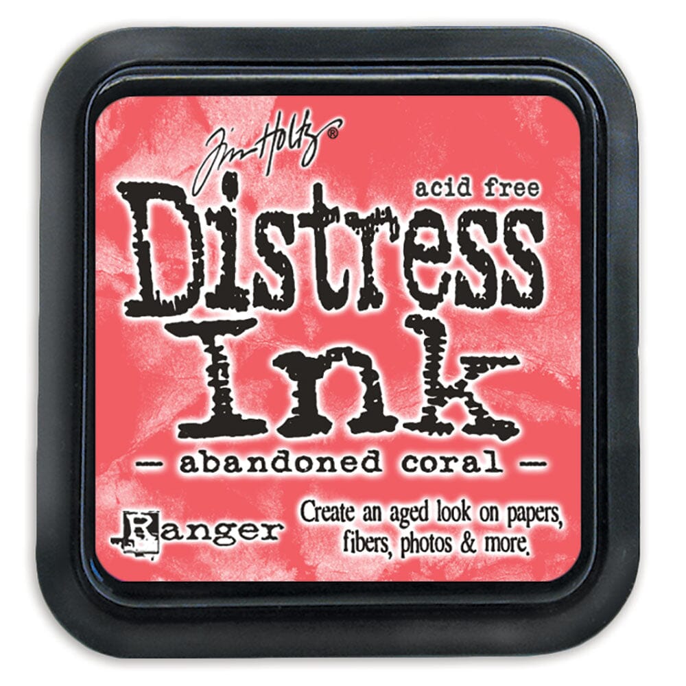 Tim Holtz Distress Ink Abandoned Coral Pad